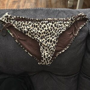 Body Glove Leopard Print Bikini Bottom